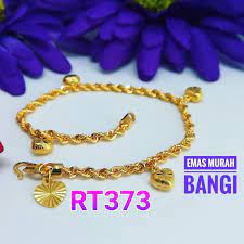 Kedai kami menjual dan membeli emas dengan. Emas Murah Bangi Rantai Tangan