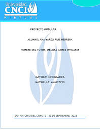 ANA - REPASO - PROYECTO MODULAR ALUMNO: ANA YARELI RUIZ HERRERA NOMBRE DEL  TUTOR: MELISSA GAMEZ - Studocu
