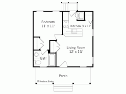 The swimming pool was built between the outdoor room and the rear entrance to the house. Pin By Leslie Broderick On H O M E P L A N S 1 Bedroom House Plans One Bedroom House Plans One Bedroom House