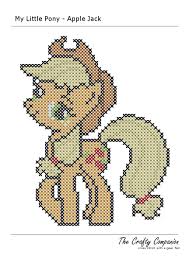 My Little Pony Applejack Inspired Pdf Cross Stitch Pattern Instant Download Cross Stitch Cross Stitch For Kids Cross Stitch Patterns