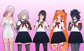 What color do you like the most? Mmd Yandere Simulator Rivals And Ayano By Nyehnyehnyehmeow On Deviantart