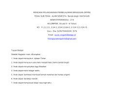 Rpph tema alam semesta ini saya buat dalam satu ahad pada sub tema yang sudah diputuskan menurut indikator yang ada. Https Files1 Simpkb Id Guruberbagi Rpp 121060 1618536509 Pdf