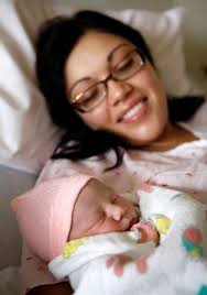 Baby girl born at 11:11 a.m.