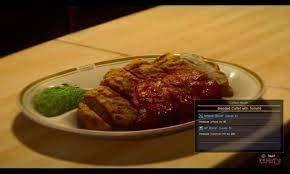 Breaded Cutlet With Tomato Final Fantasy Xv All Food In Final Fantasy Xv Epic Music Montage By Kenuty Food Geek Food Game Food