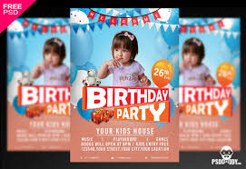 With this premium psd template, you can make creative and fun flyer for your christmas party. Birthday Party Flyer Psddaddy Com