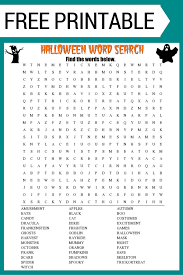 Print this fire prevention word search and other worksheets to help students learn about national fire prevention day and national fire prevention week. Halloween Word Search Printable Free Download
