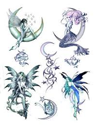 Fairy tattoos | cute, evil, small fairy tattoo designs and ideas. Glitter Moon Fairies Tattoos Fairy Tattoo Designs Fairy Tattoo Tattoo Stencils