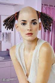 Here comes another funky hairstyle for girls with long hair. 23 Funny Hairstyles Ideas Hair Humor Crazy Hair Hair Styles