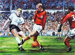 How did the world cup final unfold in 1966? World Cup Final 1966 England Vs West Germany Nikoletta Antonopoulou Artwork On Useum