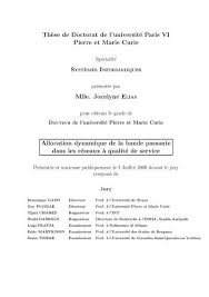 L'application a été créée par word games. Th Ese De Doctorat De L Universite Paris Vi Pierre Et Marie Curie Mlle