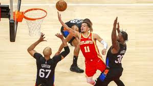 Rayford trae young ▪ twitter: Trae Young Dishes 14 Assists Leads Atlanta Hawks To 2 1 Series Lead Over New York Knicks Galileo News