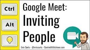How do you invite students to a google meet. Google Meet How To Invite People To A Video Meeting Youtube