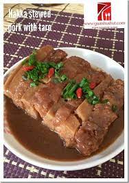 hakka yam stewed meat aka lipu taro braised meat 客家芋头扣肉 荔浦扣肉 pork roast recipes recipes household recipes