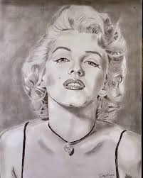 147. Faye Dunaway as Bonnie Parker. Pencil, 7X11.