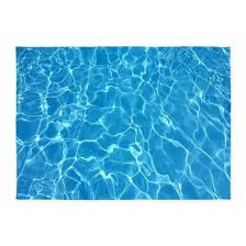Clear Blue Sea 5 X7 Area Rug By Acrylic Cats Cafepress In 2020 Blue Water Swimming Pools Clear Blue Water