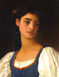 Seeing double? This striking painting of Italian model, Anna Risi (also  known as Nanna), is a rare example of artist Frederic Leighton breaking his  personal rule of never creating duplicates. Originally intended