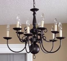 Let There Be Light Chandelier Makeover From Brass To Beautiful Total Cost 30 Purchased F Chandelier Makeover Brass Chandelier Makeover Painted Chandelier