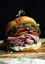 Hot roast beef sandwich art and the kitchen. Roast Beef Sandwich Recipe With Horseradish Cream Chef Billy Parisi