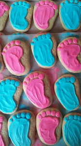 What's more, you can use these ideas for a private gender reveal photo shoot as well. Baby Footprints For Gender Reveal Party Gender Reveal Party Gender Reveal Party Food Creative Gender Reveals