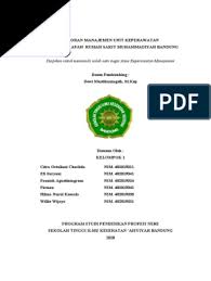 Saunders company gillis, d.a (2014). Laporan Kasus Kelompok 1 Rsmb 1