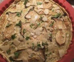 Quiche Mit Krauterseitlinge Rezept Rezepte Thermomix Rezepte Brot Backen Rezept Einfach