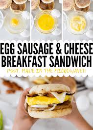 What are some easy things to make for breakfast? Microwave Breakfast Sandwich Cooking With Karli