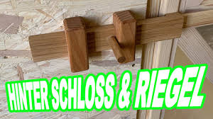 / ein guter ratgeber für den kauf eines gartentors schloss, ist es, einmal die bestseller der gartentore. Einfacher Riegel Aus Holz Selber Machen Let S Do It Youtube