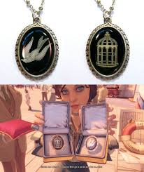 Bioshock Bird Or Cage Bioshock Infinite Bird And Birdcage Pendant Replicas Geekologie Bioshock Infinite Bioshock Bioshock Tattoo