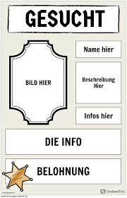 Check spelling or type a new query. Steckbrief Vorlage