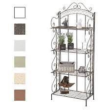 clp grande etagere carree en metal antje rangement epices style rustique rangement chaussures revetu de poudre bronze etagere jardin rangement epices etagere