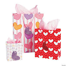 Diy valentine gift idea for boyfriend & girlfriend. Valentine Gift Bags With Tags Assortment Oriental Trading