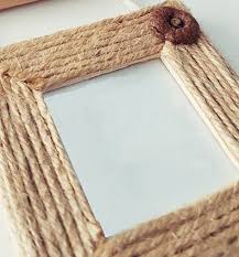 Bilderrahmen Jute Jutegarn Basteln Dekoration Diy Basteln Mit Jute Jute Bilderrahmen