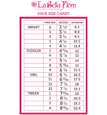 Kids And Girls Shoes Girls Shoes Size Chart