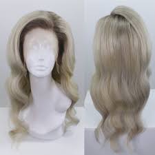 Check spelling or type a new query. Ash Blonde Shadow Roots Custom Dyed Human Hair Lace Front Wig Shop Will Beauty