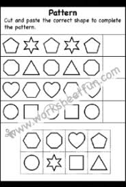 Preschool worksheets and online activities. Pattern Free Printable Worksheets Worksheetfun