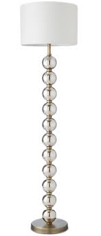 Shop for antique gold floor lamps online at target. Mercury Glass Stacked Ball Floor Lamp Decorist