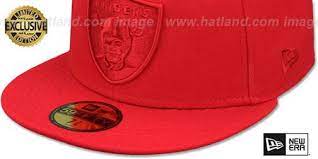 Raiders Nfl Redout Fitted Hat By New Era Oakland Raiders Hat Raiders Fitted Hats