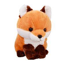 Baby Fox Plushie 2 Colors Available Fox Plushie Fox Stuffed Animal Plush Stuffed Animals