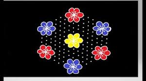 Pongal kolam images & pictures: Free Simple Kolam Designs With Dots 15 8 Watch Online Khatrimaza