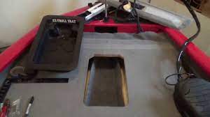 Ez Troll Tray Installation How To Recess Your Trolling Motor Foot Pedal Youtube