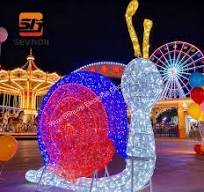 LED Motif Lights IP65 Large Animal Snail Outdoor for ...