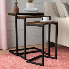 Vikki 3 Piece Nesting Tables Nesting Tables Living Table Coffee Table