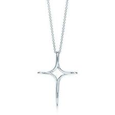 Infinity Cross Pendant Tiffany And Co Sterling Silver Cross Pendant Cross Pendant Pendant