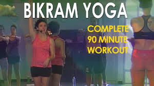 Bikram Yoga Full 90 Minute Hot Yoga Workout With Maggie Grove So Cool I Used To Do Bikram At A Studio Be Bikram Yoga Benefits Bikram Yoga Class Bikram Yoga