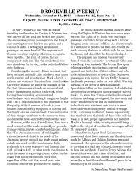 Example of newspaper article template download. Example Newspaper Article With Quotes By Nancymack Issuu