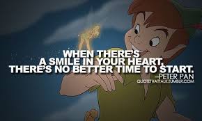 Think Of All The Joy You Ll Find When You Leave The World Behind And Bid You Fears Goodbye You Can Fly You Can Fly Disney Quotes Peter Pan Peter Pan Quotes