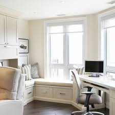 The inspiration for this maybe carrie. Front Window Desk Ideas Photos Houzz