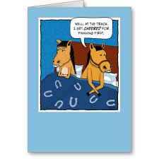 Funny Horses Lovers In Bed Anniversary Card Zazzle Com Anniversary Funny Funny Anniversary Cards Funny Horses