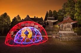 To take a good light painting photo the light source (i.e torch, glow. 3d Geometric Paintings Trevor Williams Arch2o Com