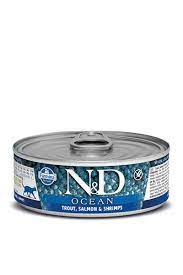 nd tahilsiz ocean alabalik somonlu kedi konservesi 80 gr markamama com tr